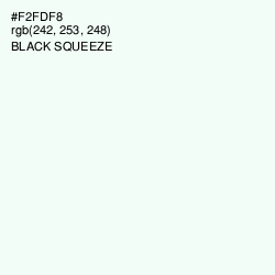#F2FDF8 - Black Squeeze Color Image